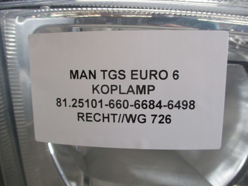 Hauptscheinwerfer für LKW MAN TGS 81.25101-6684-6498 KOPLAMP RECHTS EURO 6: das Bild 2