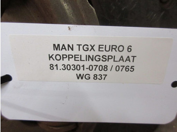 Kupplung und Teile für LKW MAN TGX 81.30301-0708 / 0765 KOPPELINGSPLAAT EURO 6: das Bild 3