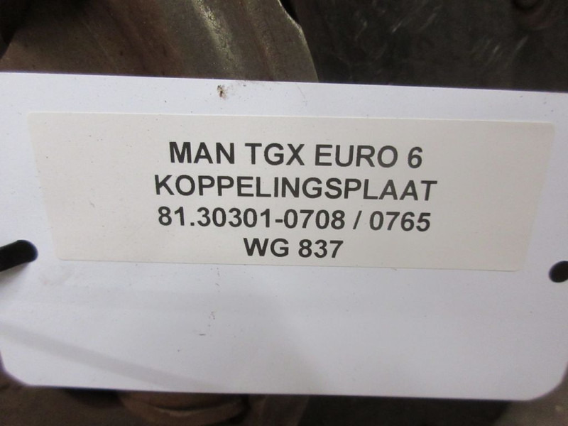 Kupplung und Teile für LKW MAN TGX 81.30301-0708 / 0765 KOPPELINGSPLAAT EURO 6: das Bild 3