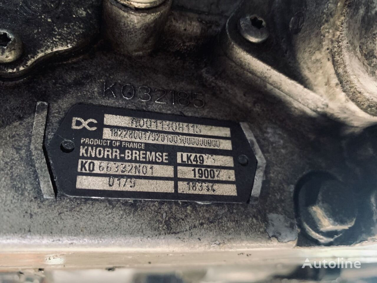 Kompressor, Druckluftanlage für LKW Mercedes-Benz ACTROS A0011308115   truck: das Bild 2
