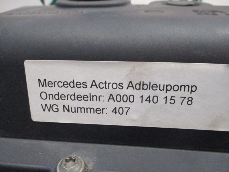 Kraftstoffpumpe für LKW Mercedes-Benz A 000 140 15 78 AD BLUE POMP: das Bild 2