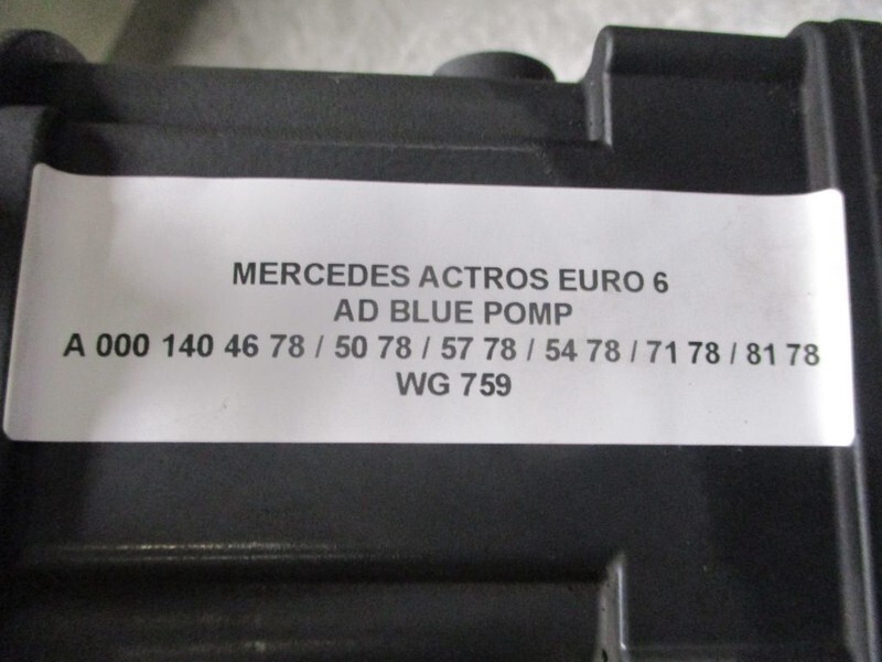 Kraftstoffpumpe für LKW Mercedes-Benz A 000 140 46 78/A 000 140 50 78/A 000 140 57 78 AD BLUE POMP: das Bild 2
