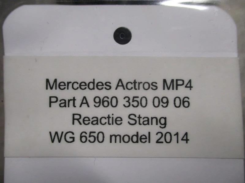 Achsstrebe für LKW Mercedes-Benz A 960 350 09 06 Reactie Stang: das Bild 2