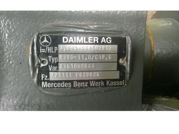Hinterachse für LKW Mercedes Benz Differentieel R390-11.0/C19.5: das Bild 3