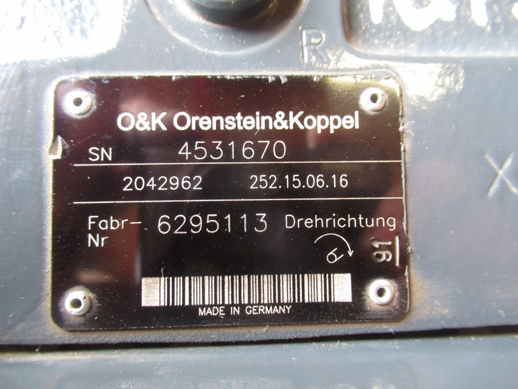 Hydraulikpumpe für Baumaschine O&K 252.15.06.16 -: das Bild 6