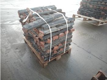 Kette für Baumaschine Pallet of 700mm Rubber Block Pads to suit 14 Ton Excavator: das Bild 1