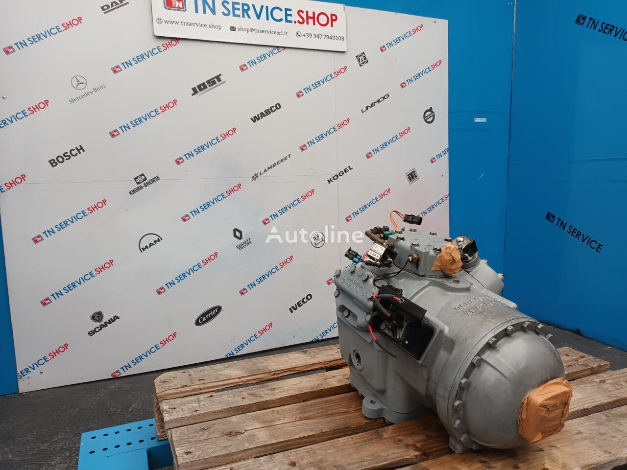 Kompressor, Druckluftanlage für LKW SUPRA 850 MT MULTITEMPERATURA (18-00069-01): das Bild 2