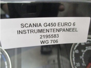 Armaturenbrett für LKW Scania G450 2195583 INSTRUMENTENPANEEL EURO 6: das Bild 3