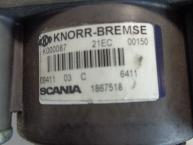 Bremsventil für LKW Scania main brake EBS valve modulator 1867518 "WORLDWIDE DELIVERY": das Bild 3