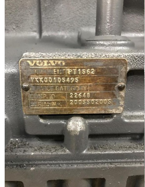 Getriebe für Knickgelenkter Dumper Volvo Versnellingsbak PT1562 oem 22648: das Bild 2