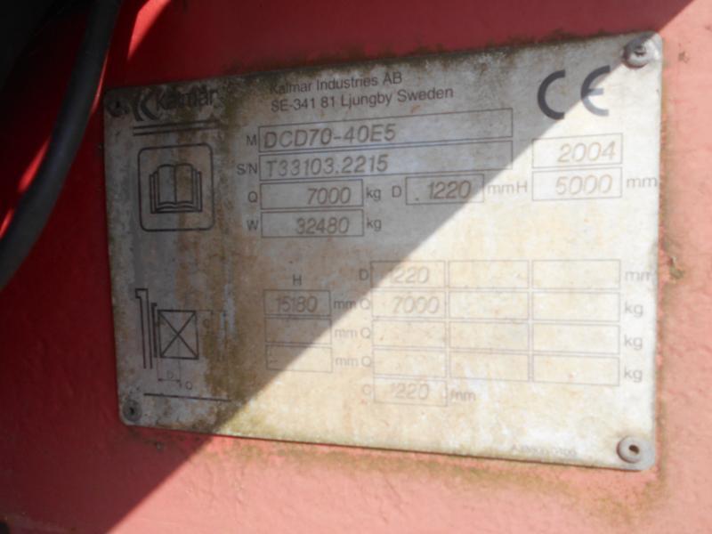 Containerstapler Kalmar DCD70