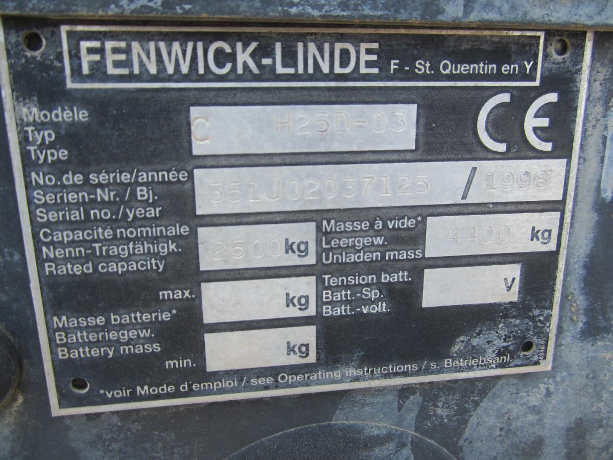 Dieselstapler Fenwick H25D-03