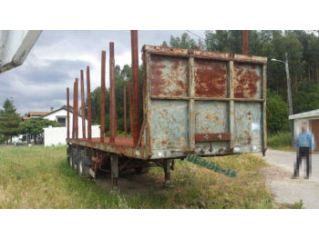 Rückewagen, Auflieger Für die Beförderung von Holz MONTENEGRO: das Bild 1