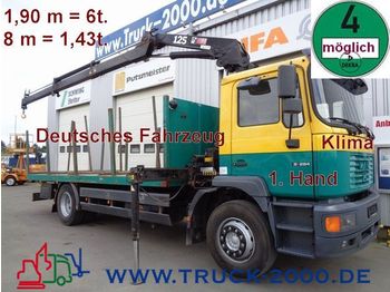 MAN 18.284 Holztransp. Hiab 125.2*8m=1,43t.*1.Hand - Rückewagen