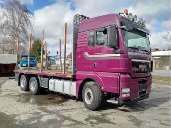 MAN 26.540 Kurzholz 6x4 Ohne Kran 8xExte Alurungen  - Rückewagen