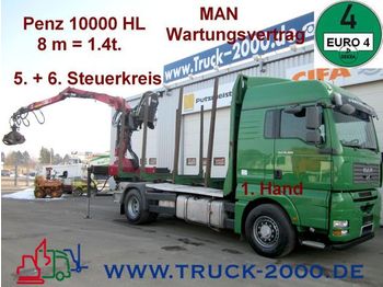 MAN TGA 18.480 4x4 HydroDrive Penz10000 8m 1.394 kg - Rückewagen