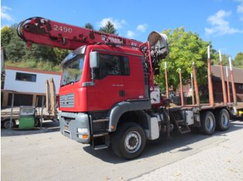 MAN TGA 26.480 6x6 BL,Jons.Big J2490 EXTRA:Huttner!  - Rückewagen