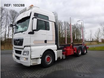 MAN TGX33.680 6X4 XXL RETARDER HUB REDUCTION EURO 5  - Rückewagen