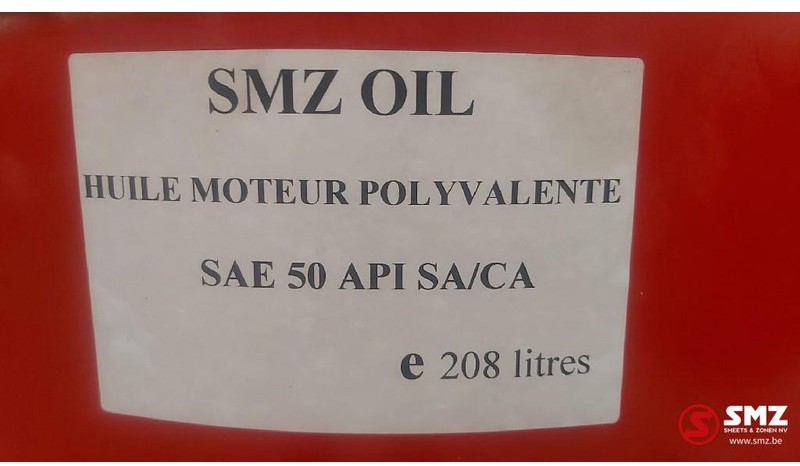 Motoröl und Autopflegeprodukt Smz Smz  motor olie sae 50 208l: das Bild 3