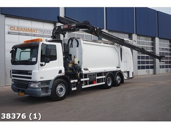Müllwagen DAF FAN 75 CF 360 Euro 5 EEV Hiab 21 ton/meter Kran KT2: das Bild 1