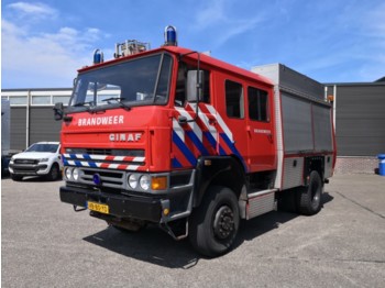 Feuerwehrfahrzeug Ginaf 4x4 FireTruck - Double Cabin - Rosenbauer Pump - Hoses - 2800L Tank - Incl Equipment - 05/2019 APK: das Bild 1