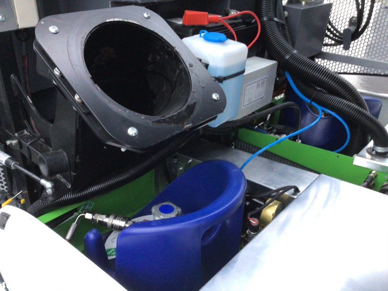 Kehrmaschine Green machine GM500H2 Hydrogen Waterstof Sweeper: das Bild 8