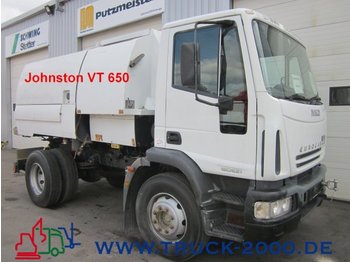 Kehrmaschine Iveco Eurocargo  Johnston VT 650 Anbauteile gestohlen: das Bild 1