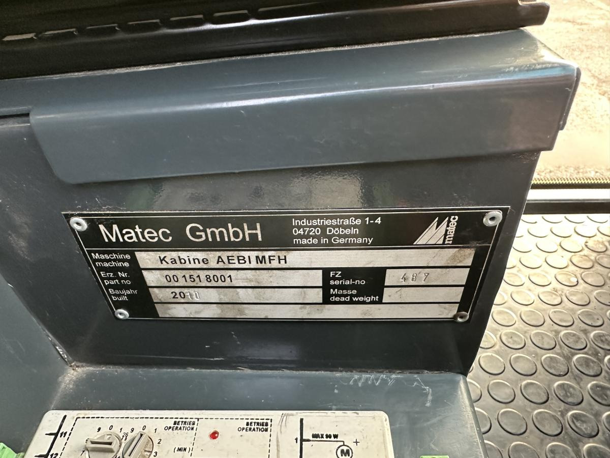Kehrmaschine AEBI MATEC MFH 2500 Kehrmaschine Klima 3 Besen