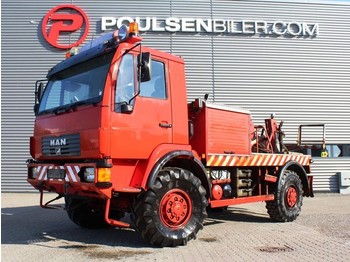 Abschleppwagen MAN 10-225 4x4 Rescue truck / auto Transport: das Bild 1