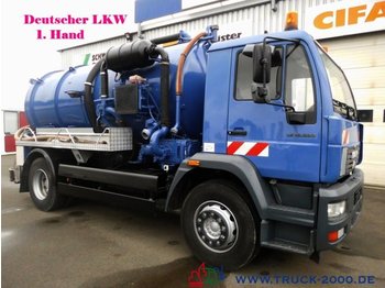 Saug-/ Spülfahrzeug MAN 18.220 Hochdruck Saug Spülwagen 10m³ 500L Wasser: das Bild 1