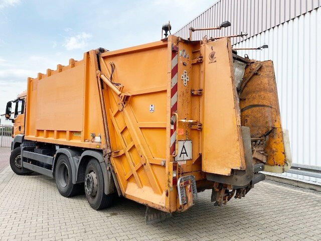 Müllwagen Für die Beförderung von Müll MAN TGS 26.320 6x2-4 BL TGS 26.320 6x2-4 BL, Lenkachse, Haller X2, Zöller-Schüttung: das Bild 13
