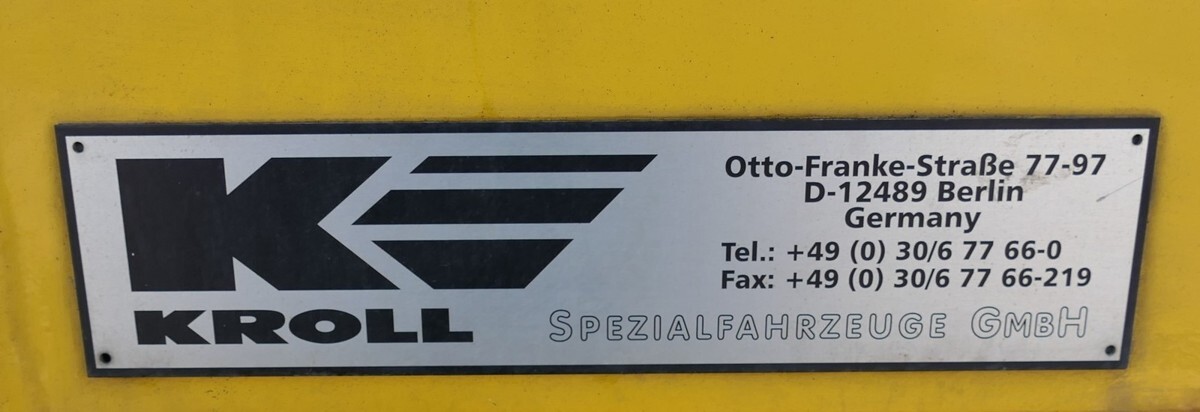 Saug-/ Spülfahrzeug MERCEDES-BENZ Atego ZW GLEISSAUGER Schienenreiniger KROLL 950.: das Bild 12