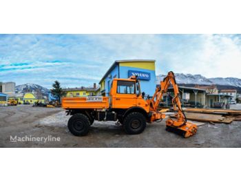 Kommunaltraktor MERCEDES-BENZ Unimog 417-10: das Bild 1