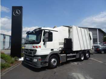 Müllwagen Mercedes-Benz Actros 2532 L 6x2 Faun Sidepress 526 Klima: das Bild 1