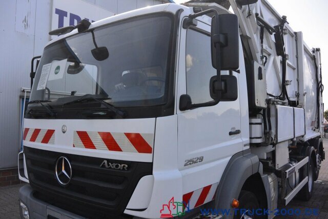 Müllwagen Für die Beförderung von Müll Mercedes-Benz Axor 2529 Faun Überkopf Frontlader 25 m³ 1.Hand: das Bild 6