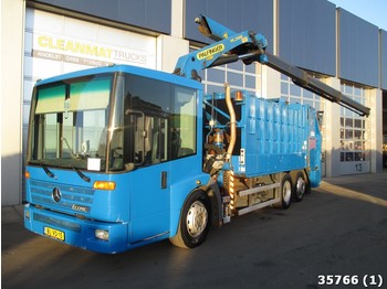 Müllwagen Mercedes-Benz ECONIC 2628 Palfinger 21 ton/meter laadkraan: das Bild 1