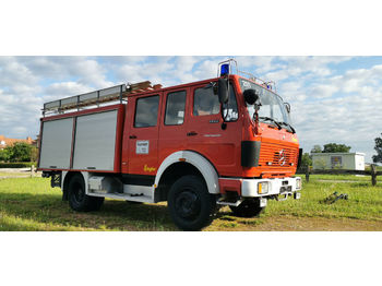 Feuerwehrfahrzeug Mercedes-Benz Feuerwehr 1222 4x4 TLF 2500l Autobomba: das Bild 1