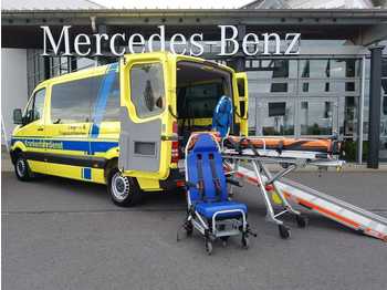 Krankenwagen Mercedes-Benz Sprinter 316 CDI Krankenfahrdienst Tage+Stuhl: das Bild 1