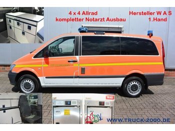 Krankenwagen Mercedes-Benz Vito 116 Aut. 4x4 WAS Notarzt-Rettung- Ambulance: das Bild 1
