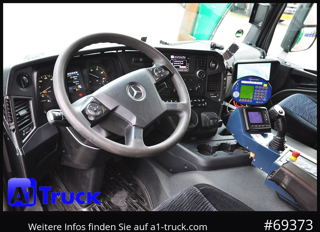 Müllwagen MERCEDES-BENZ Antos 2533, HS Millenium XXL37 Überkopflader,