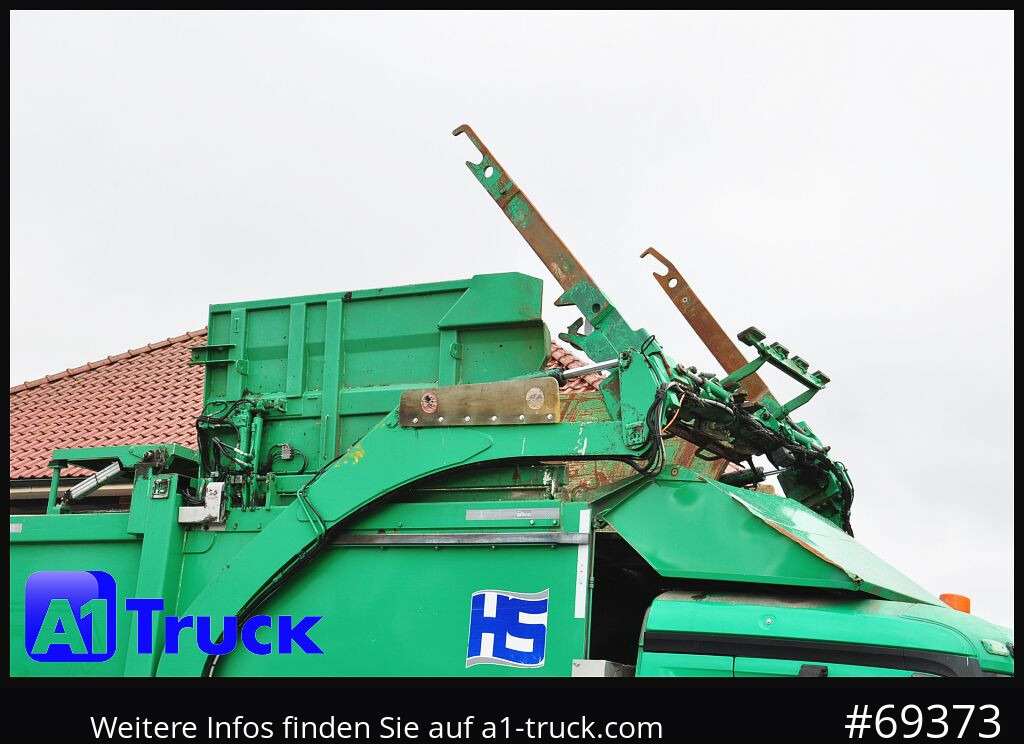 Müllwagen MERCEDES-BENZ Antos 2533, HS Millenium XXL37 Überkopflader,