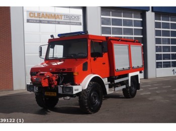 Feuerwehrfahrzeug Unimog U 1350 L Brandweer Hogedruk Rosenbauer opbouw: das Bild 1