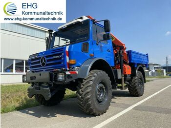 Kommunal-/ Sonderfahrzeug, Pritsche LKW Unimog U 5000 437/45 Forst, miete möglich: das Bild 1