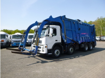 Müllwagen Volvo FM 360 8X4 RHD Faun Frontpress refuse truck: das Bild 1