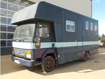 Tiertransporter LKW 1988 Ford Iveco 4x2 Horse Box, Living Area (Reg. Docs. & Plating Certificate Available): das Bild 1