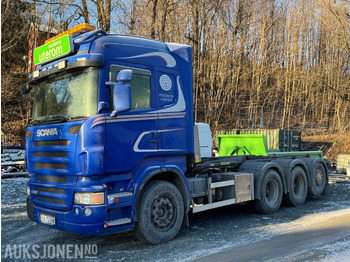 Abrollkipper  2009 Scania R480 krokbil / 4-akslet / Nylig EU-godkjent