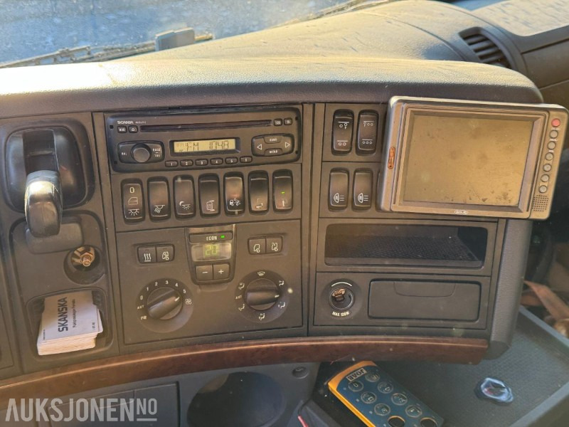 Abrollkipper 2009 Scania R480 krokbil / 4-akslet / Nylig EU-godkjent