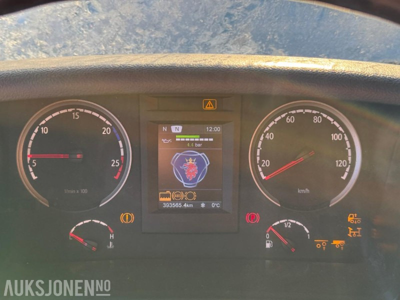 Abrollkipper 2009 Scania R480 krokbil / 4-akslet / Nylig EU-godkjent