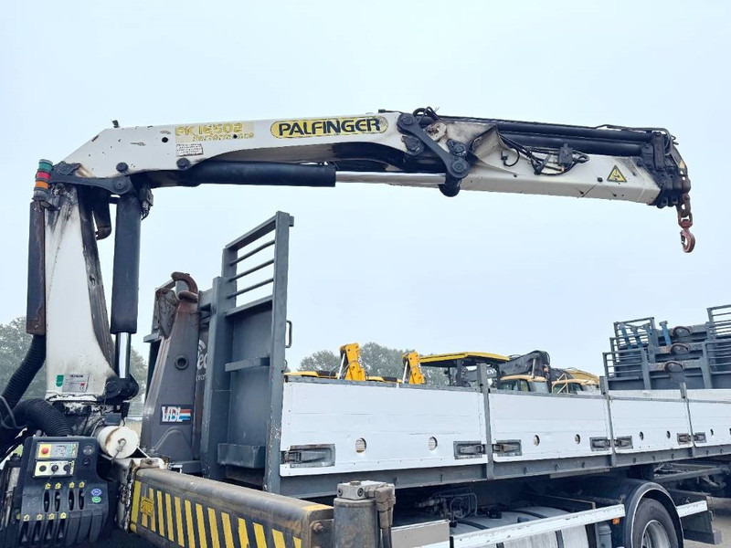 Abrollkipper DAF CF400 17 Meter Palfinger Crane + Trailer