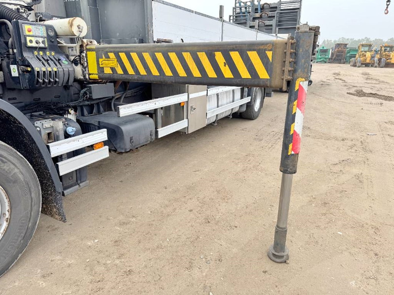 Abrollkipper DAF CF400 17 Meter Palfinger Crane + Trailer